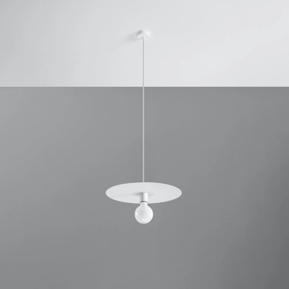 Sollux Lighting Pakabinamas šviestuvas FLAVIO baltas