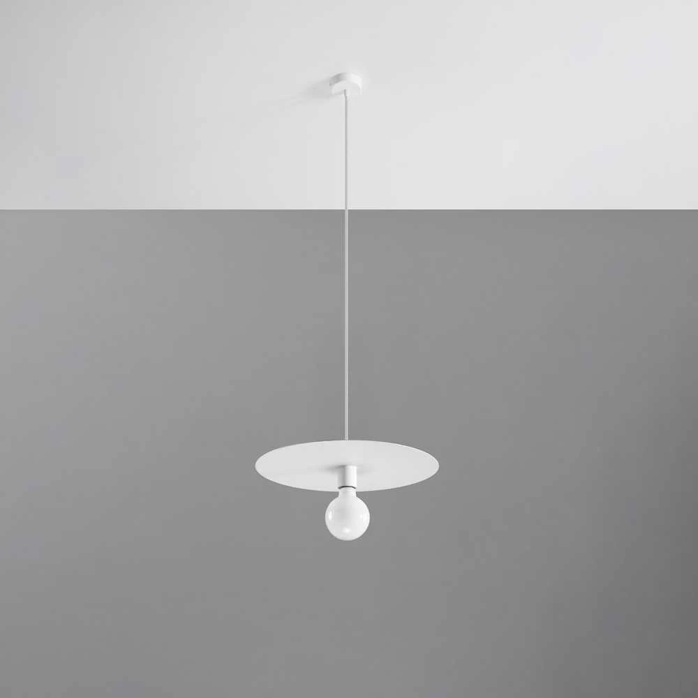 Sollux Lighting Pakabinamas šviestuvas FLAVIO baltas