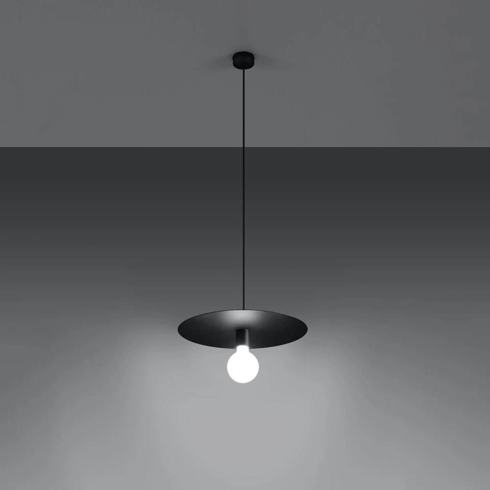 Sollux Lighting Pakabinamas šviestuvas FLAVIO juodas