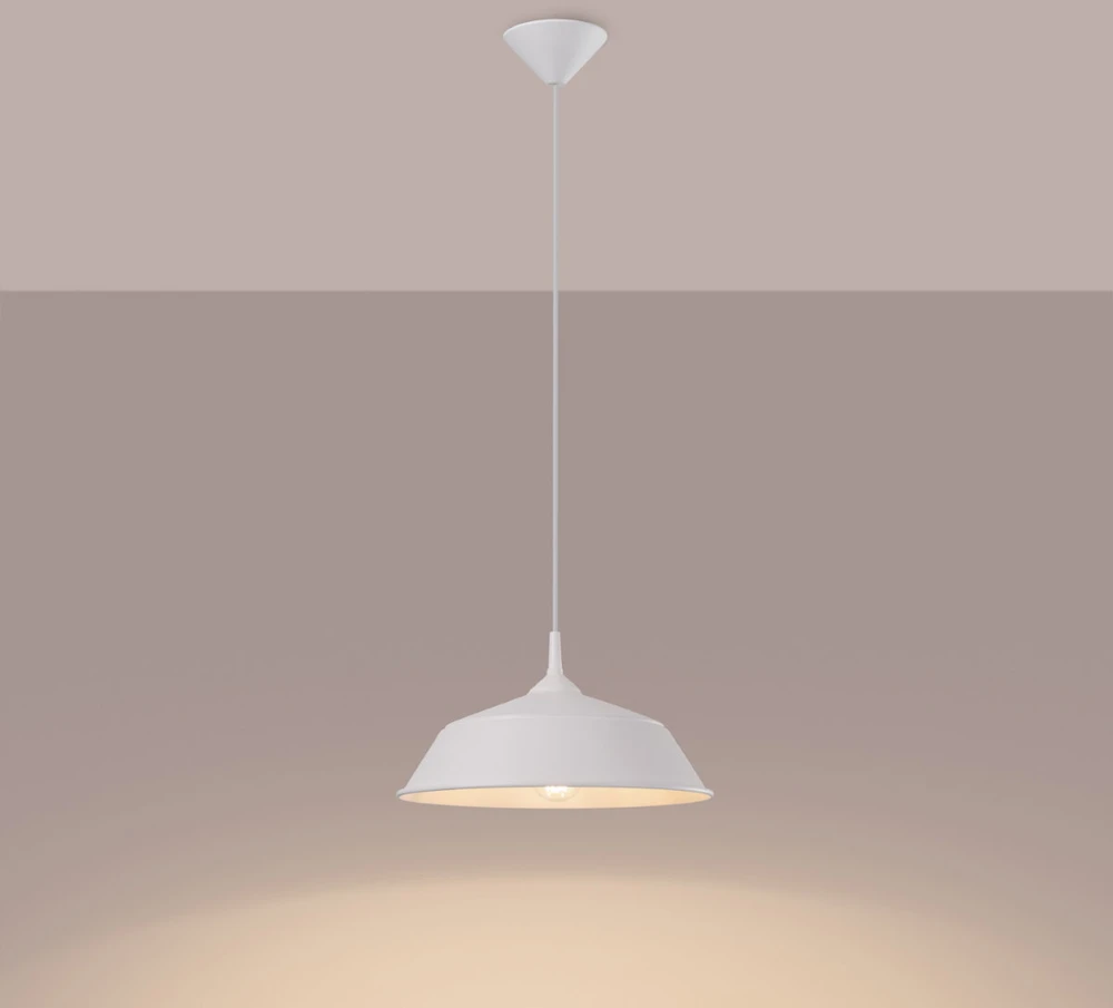 Sollux Lighting Pakabinamas šviestuvas FRIKA baltas
