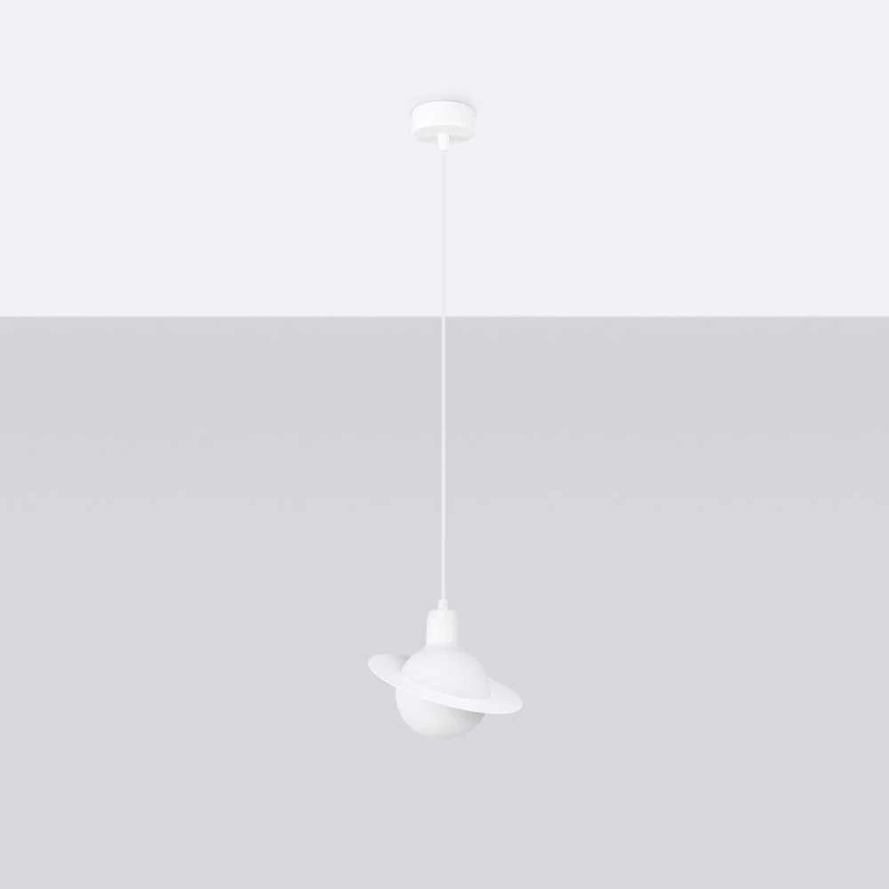 Sollux Lighting Pakabinamas šviestuvas HYPERION 1 baltas