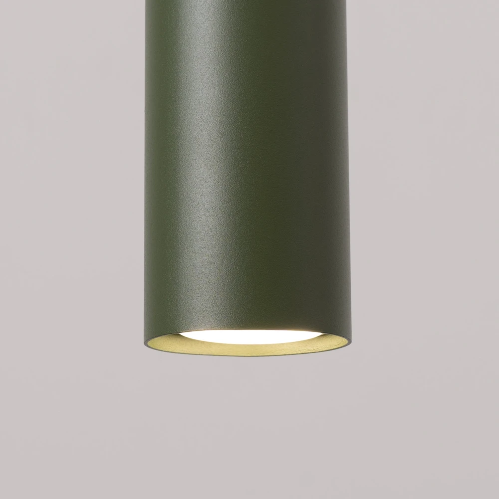 Sollux Lighting Pakabinamas šviestuvas LAGOS 3L alyvuogių žalios spalvos