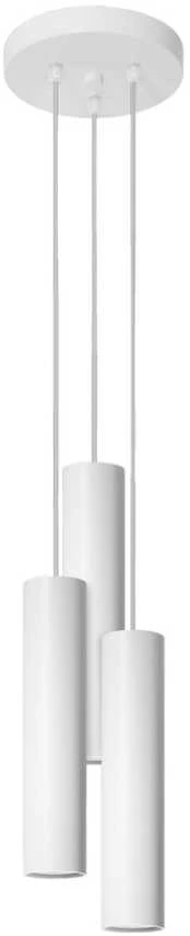 Sollux Lighting Pakabinamas šviestuvas LAGOS 3P baltas