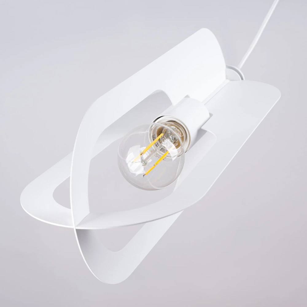 Sollux Lighting Pakabinamas šviestuvas NICUS 1 baltas