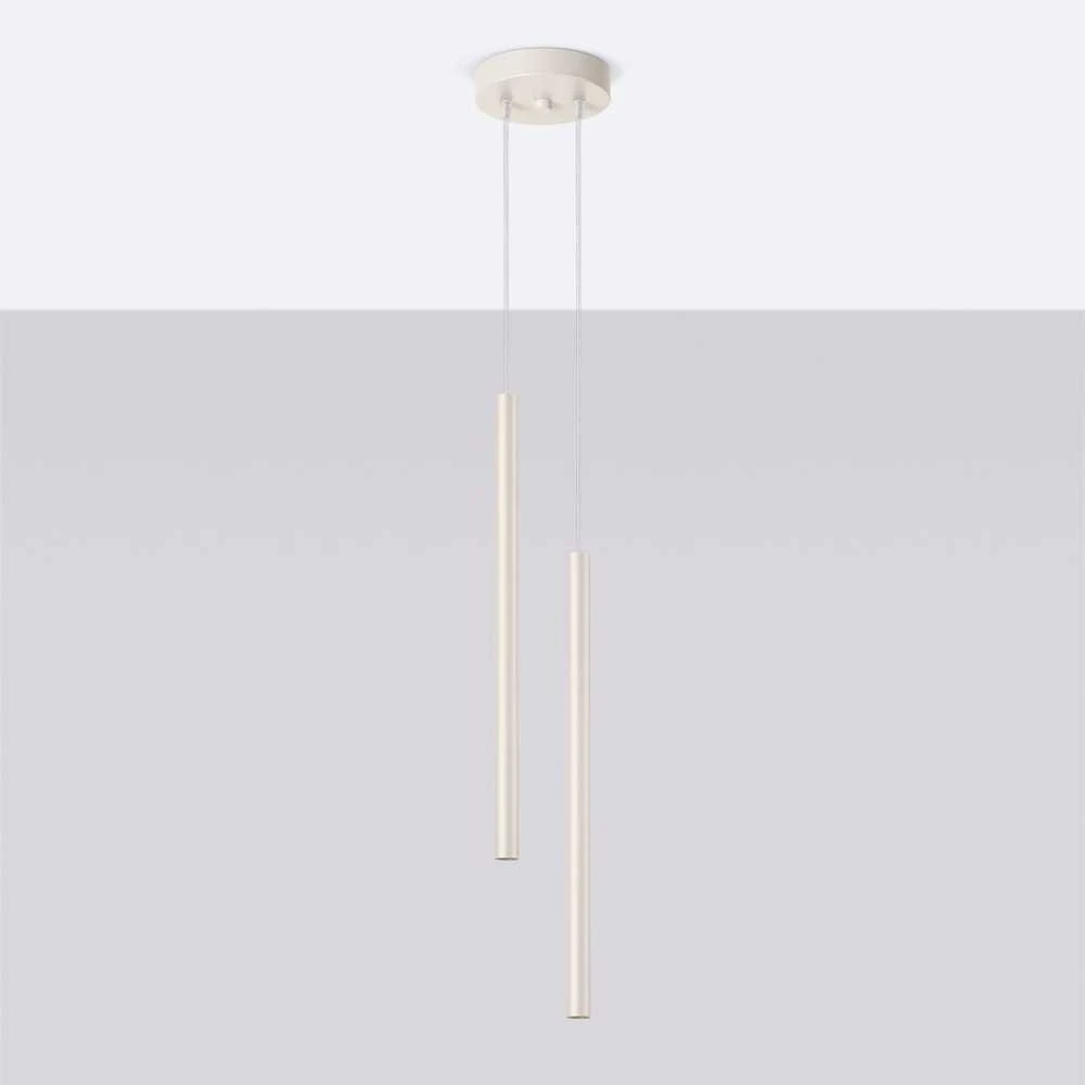 Sollux Lighting Pakabinamas šviestuvas PASTELO 2 beige