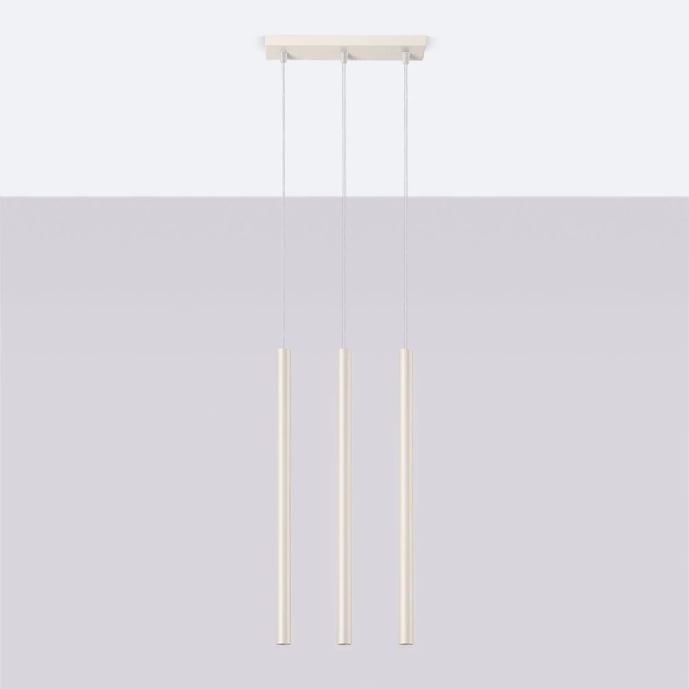 Sollux Lighting Pakabinamas šviestuvas PASTELO 3 beige