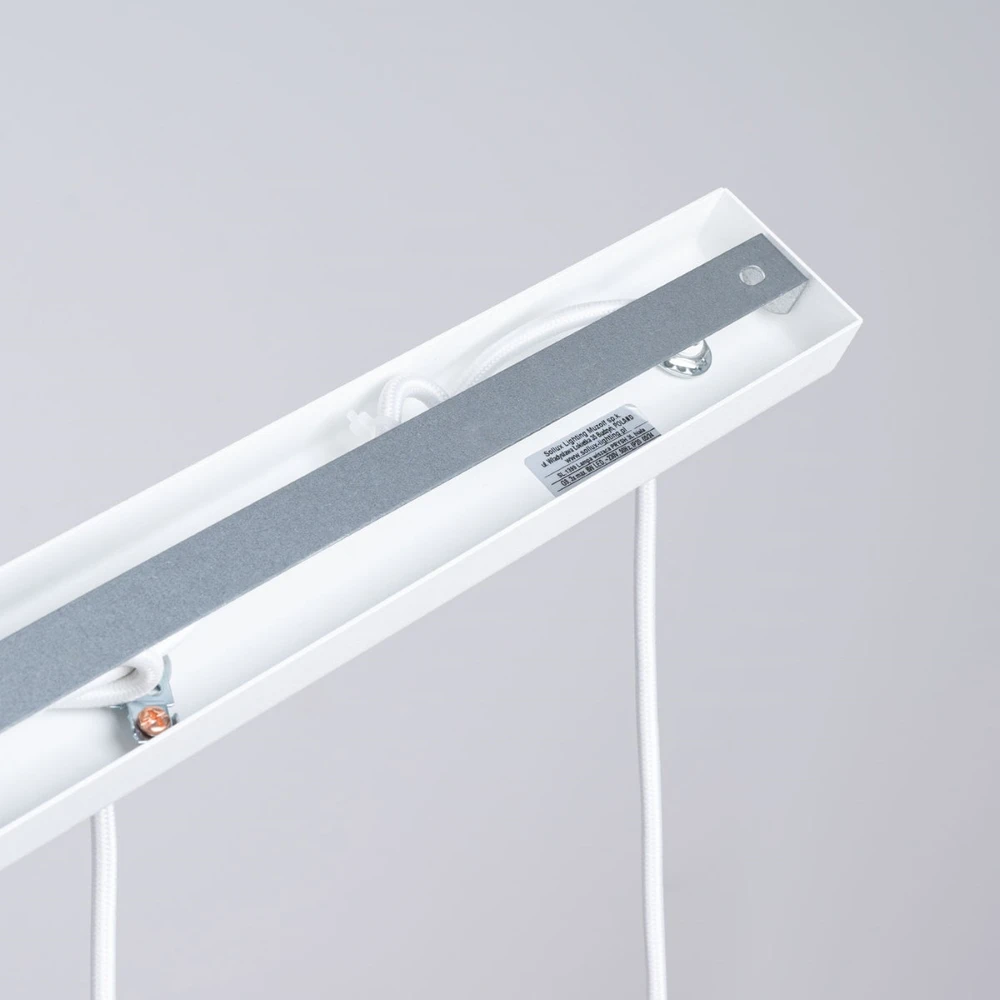 Pakabinamas šviestuvas Sollux Lighting Pakabos lempa PRYSM 3L blanc