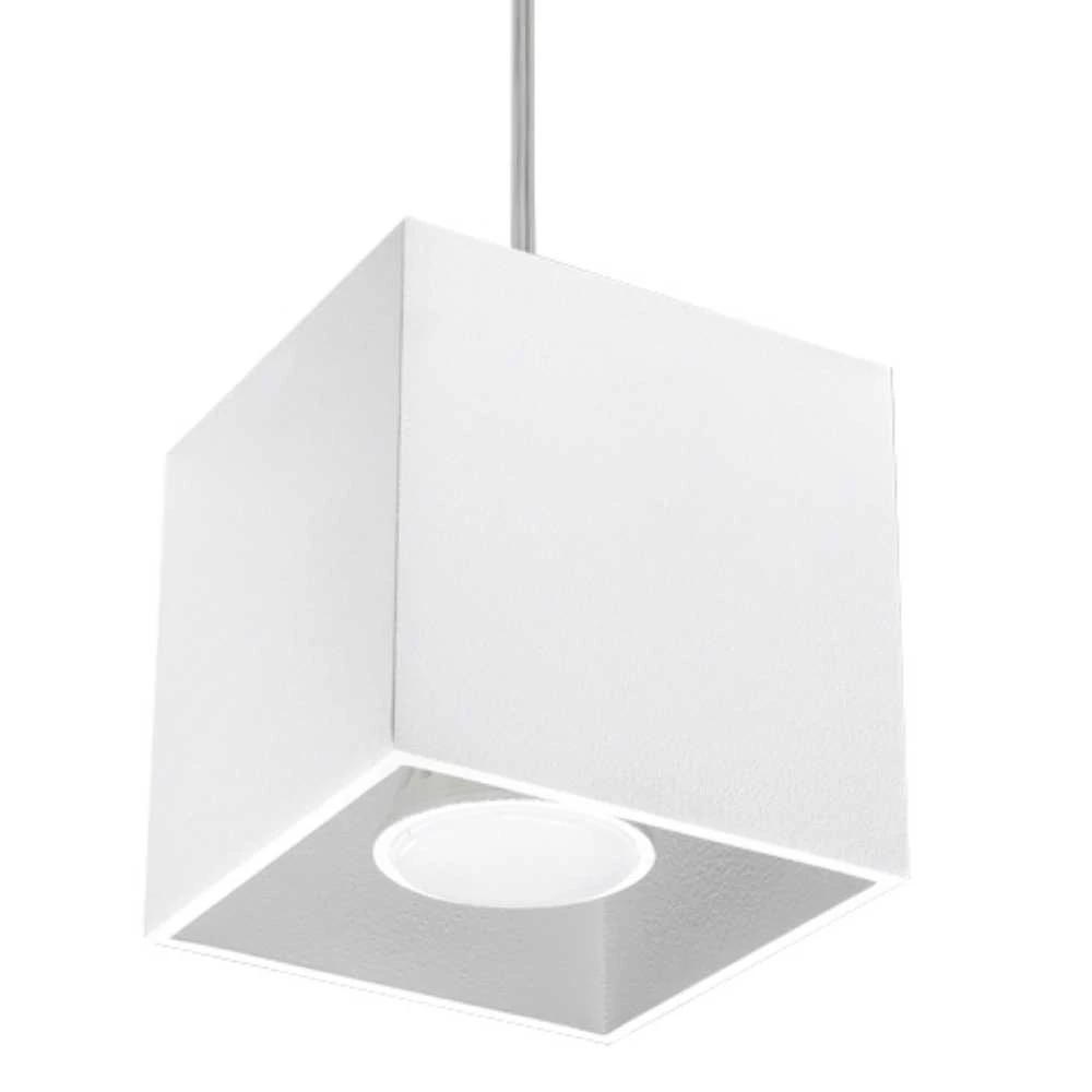 Sollux Pakabinamas šviestuvas QUAD 1 baltas