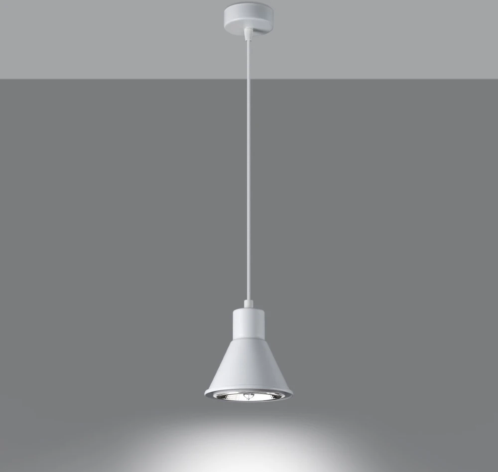 Sollux Lighting Pakabinamas šviestuvas TALEJA 1 baltas [ES111]