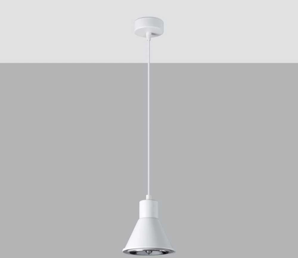 Sollux Lighting Pakabinamas šviestuvas TALEJA 1 baltas [ES111]