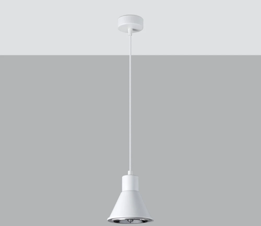 Sollux Lighting Pakabinamas šviestuvas TALEJA 1 baltas [ES111]