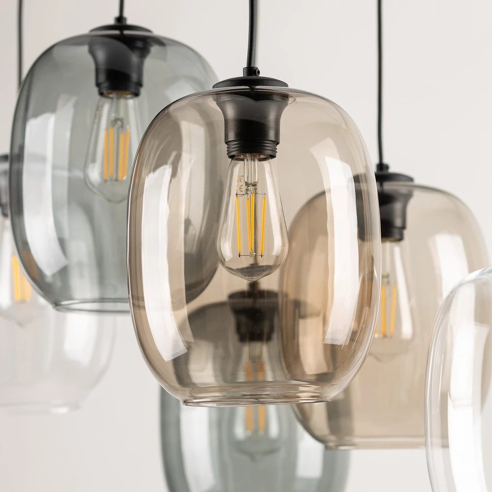 Pakabinamas šviestuvas TK LIGHTING ELIO 6, 6xE27 15W LED