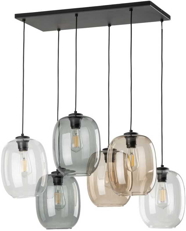 Pakabinamas šviestuvas TK LIGHTING ELIO 6, 6xE27 15W LED