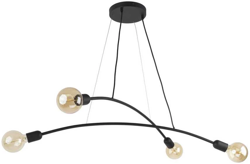Pakabinamas šviestuvas TK LIGHTING HELIX 4, 4XE27, LED Max 15W
