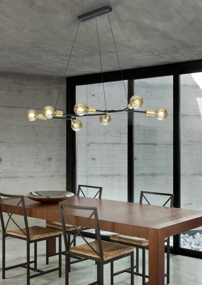 Pakabinamas šviestuvas TK LIGHTING NICOL 1, 1xE27 15W LED