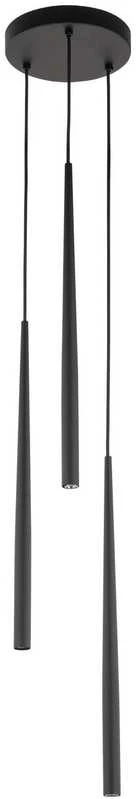 Pakabinamas šviestuvas TK LIGHTING PIANO Juodas, 3xG9 8W