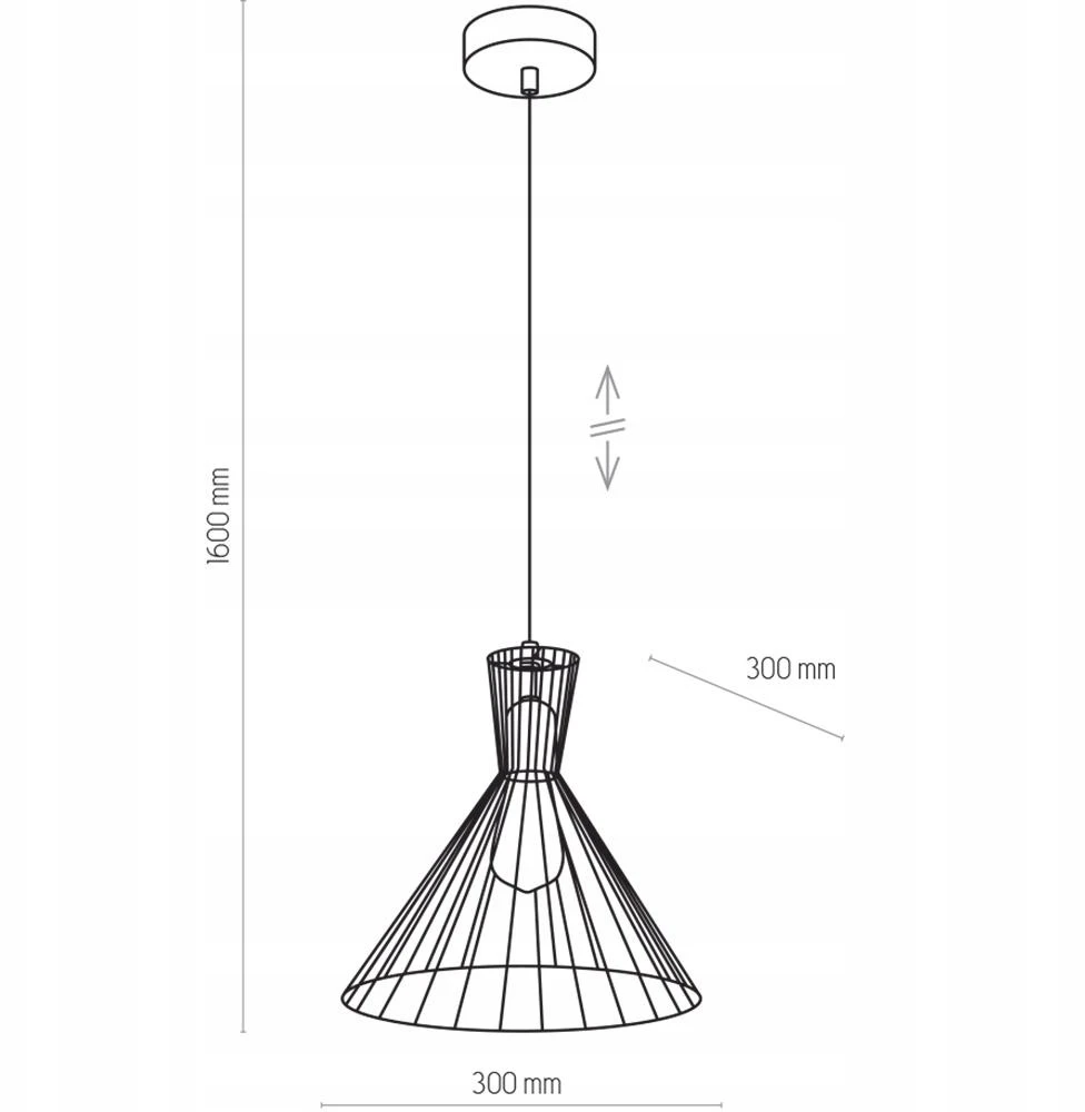Pakabinamas šviestuvas TK Lighting Sahara 3350