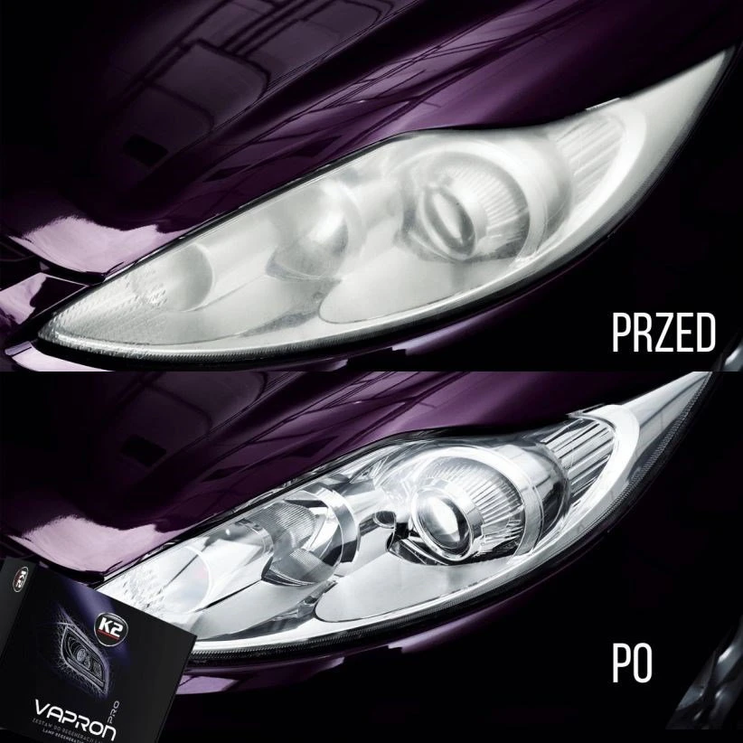 Pakartotinai pripildytas priekinių žibintų regeneracijos skysčio virdulys K2 Vapron, 600ml