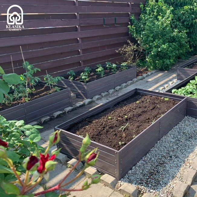 Pakelta lysvė KLASIKA GARDEN, dažyta milteliniu būdu
