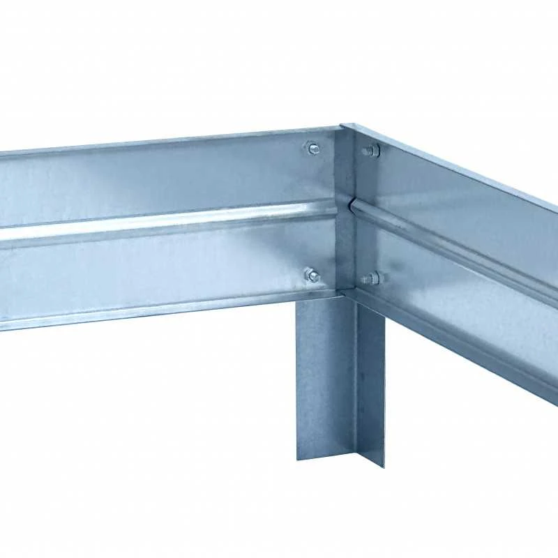 Pakelta lysvė KLASIKA GARDEN, cinkuota 150 x 50 x 10 cm