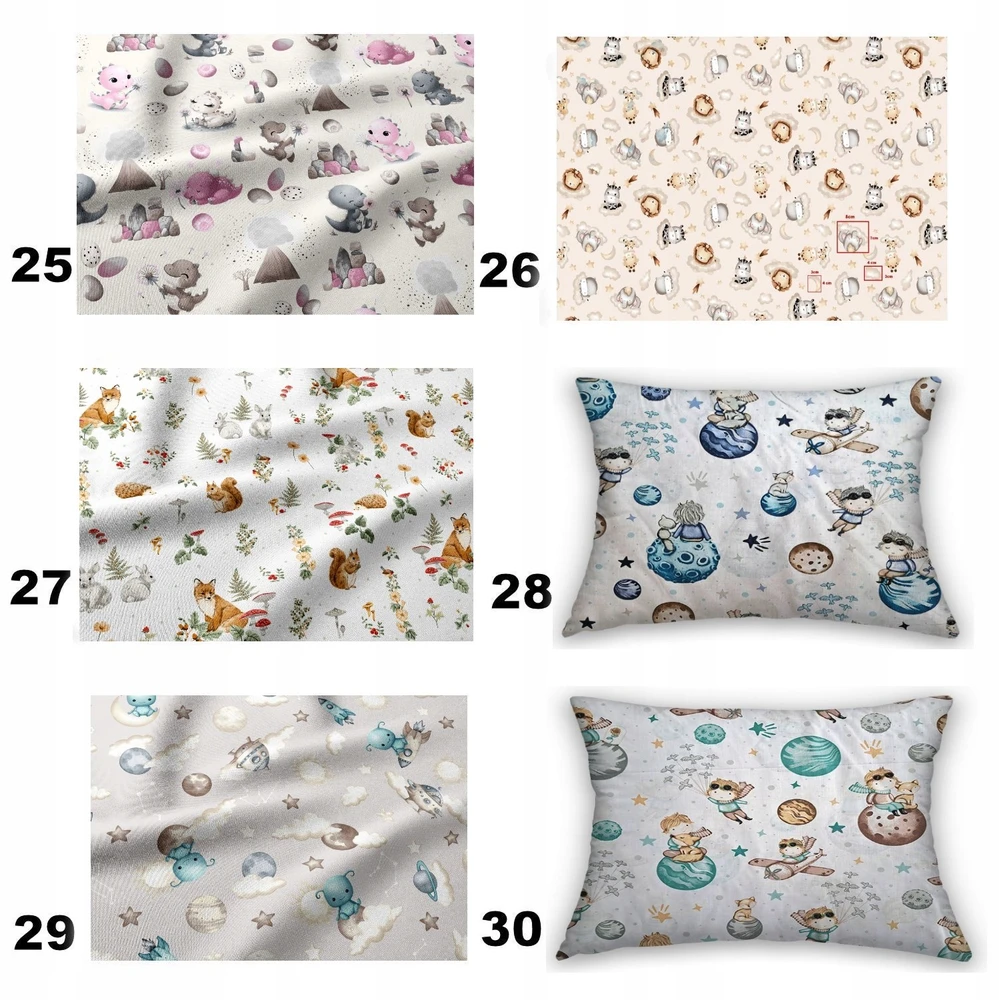 Paklodė kūdikiui su elastine juostele 90x200 ĮVAIRUS DIZAINAS