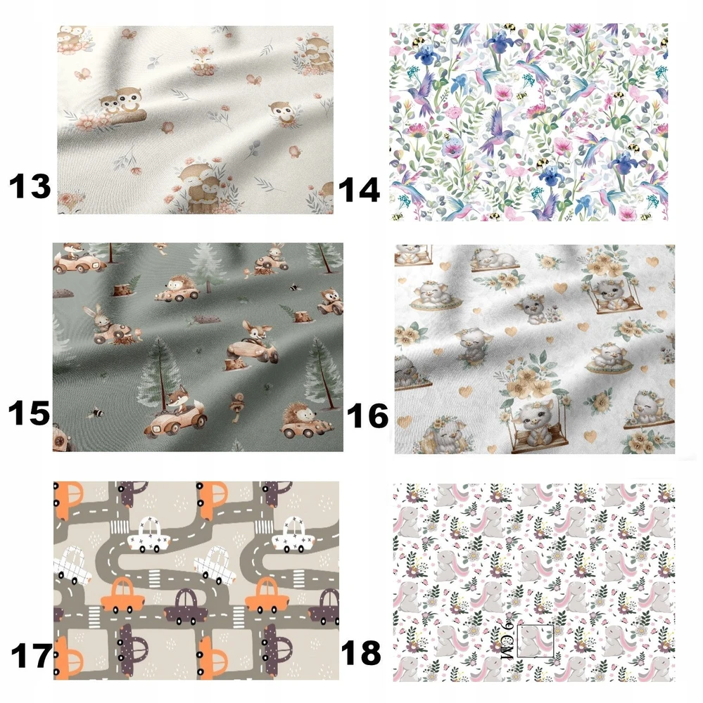 Paklodė kūdikiui su elastine juostele 90x200 ĮVAIRUS DIZAINAS
