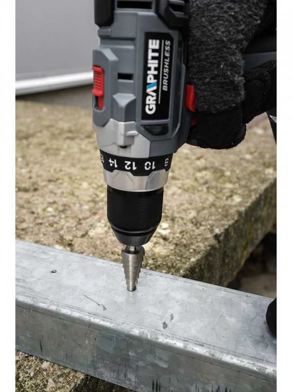 Pakopinis grąžtas GRAPHITE 54T303 (4-20 mm)