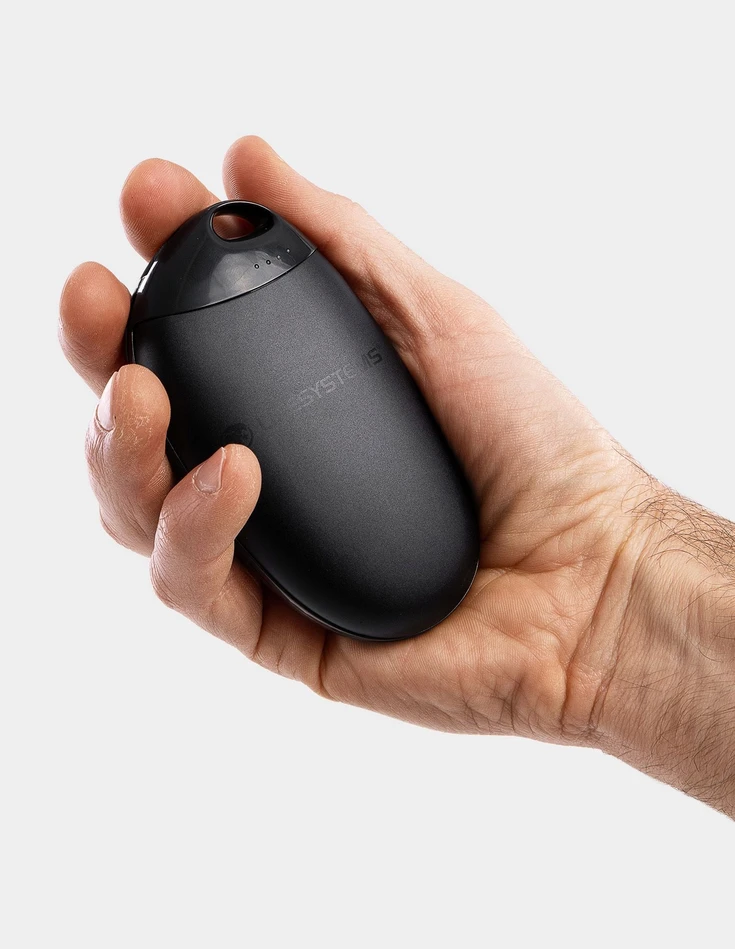 Įkraunamas rankų šildytuvas su įkroviklio funkcija Lifesystems Rechargeable Hand Warmer - Juoda