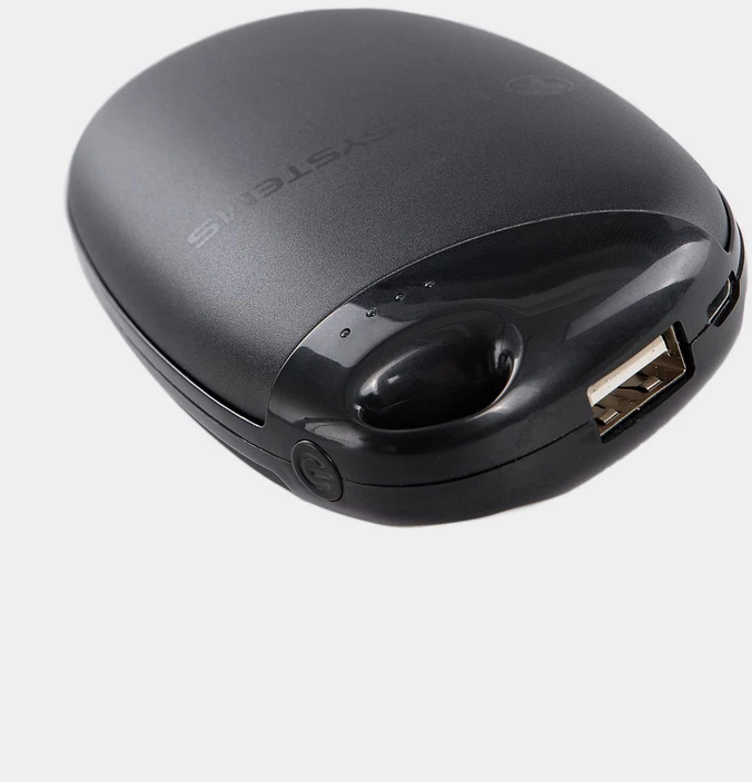 Įkraunamas rankų šildytuvas su įkroviklio funkcija Lifesystems Rechargeable Hand Warmer - Juoda