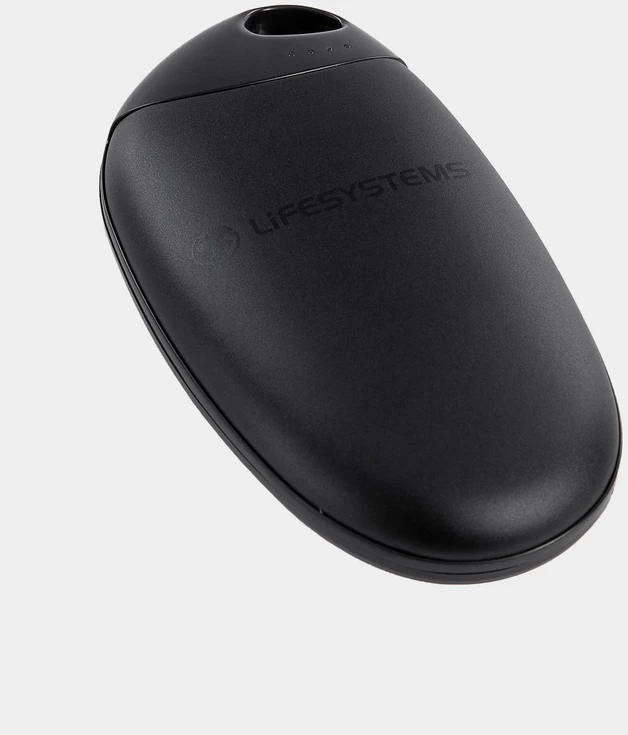 Įkraunamas rankų šildytuvas su įkroviklio funkcija Lifesystems Rechargeable Hand Warmer - Juoda