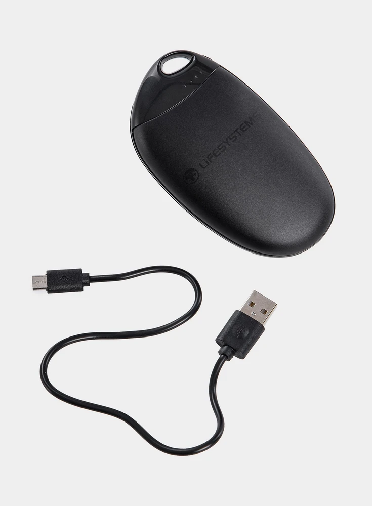 Įkraunamas rankų šildytuvas su įkroviklio funkcija Lifesystems Rechargeable Hand Warmer - Juoda