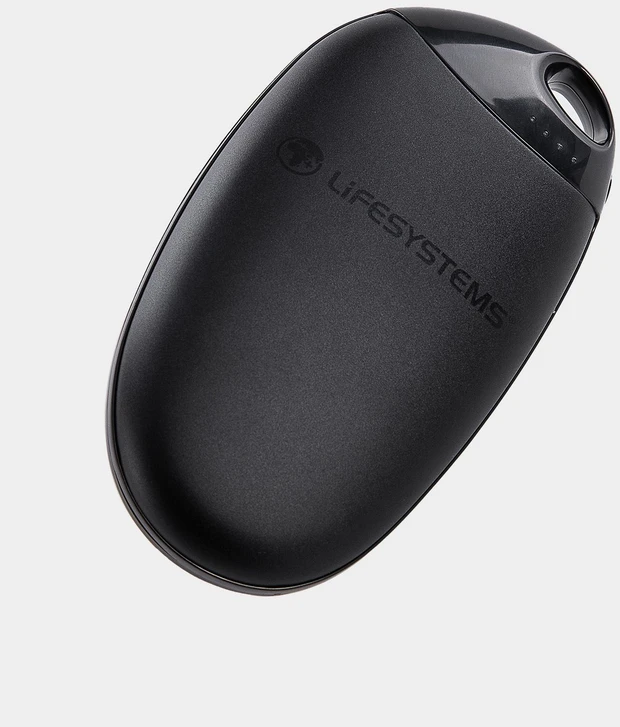 Įkraunamas rankų šildytuvas su įkroviklio funkcija Lifesystems Rechargeable Hand Warmer - Juoda