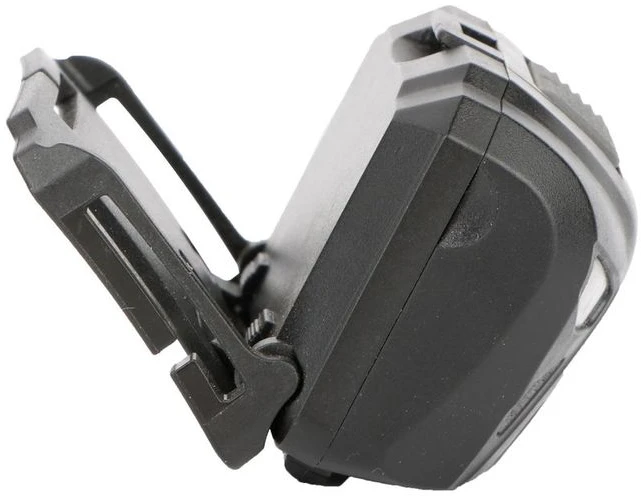 Pakraunamas žibintas ant galvos Entac 5W XPE+Raudonas USB Sensor