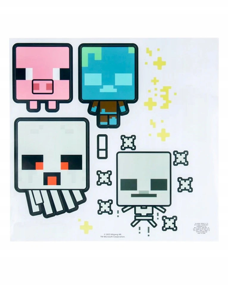 Out of the blue Paladone MINECRAFT Sieninis laikrodis ŚWIECĄCY CREEPER DLA DZIECI / PREZENT / ORYGINALNY