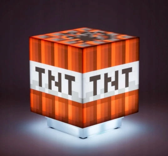 Paladone Minecraft TNT Lempa su Garsu