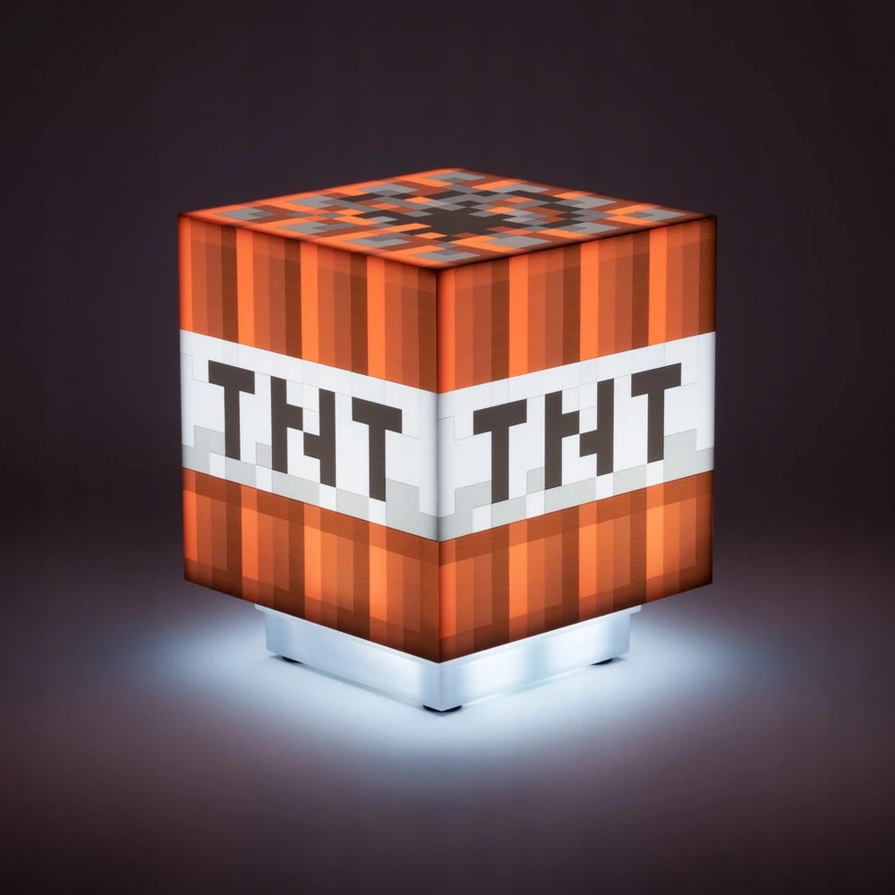 Paladone Minecraft TNT Lempa su Garsu