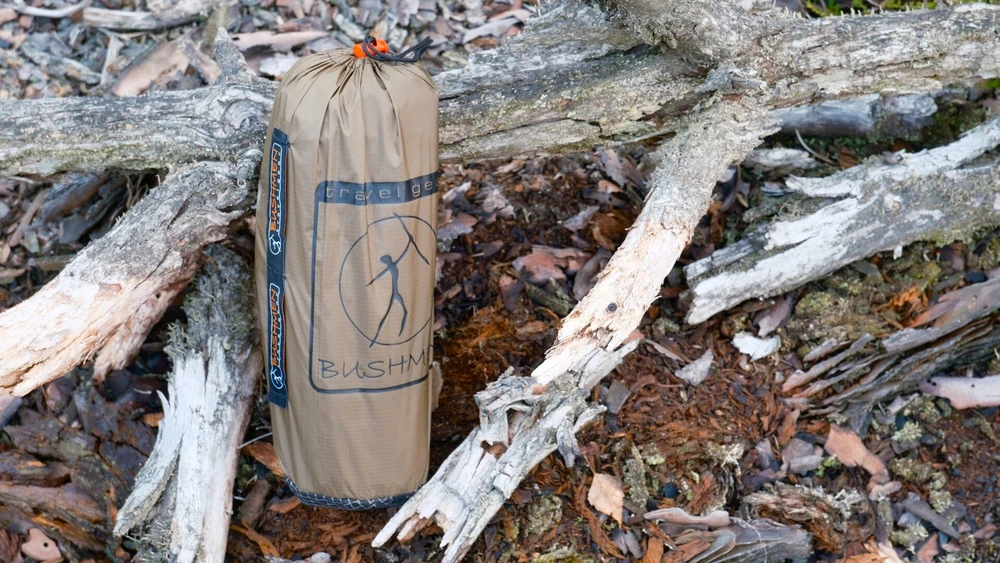 Palapinė Bushmen Ultra-light rain tarp 3 x 2m, su 13 tvirtinimo taškų