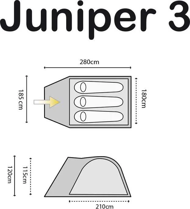 Palapinė Highlander Juniper 3