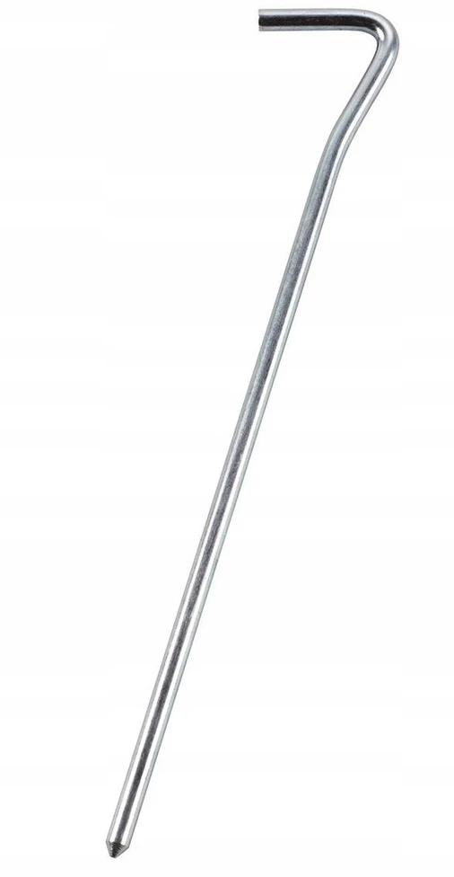 Palapinės kuoliukų rinkinys Easy Camp Steel, 26 cm, 10 vnt.