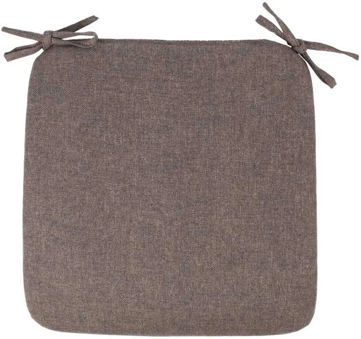 Home4You Paminkštinimas kėdei SIMPLE BROWN, 39x39x2,5cm, rudas