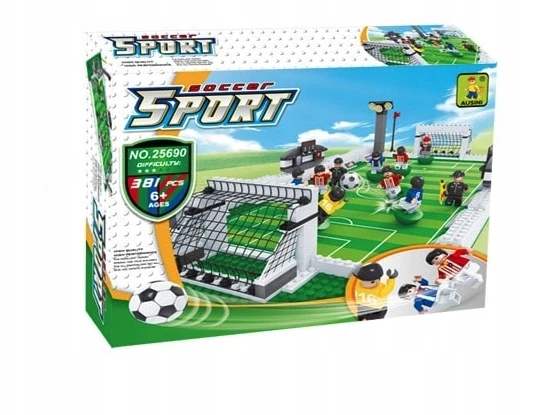 Pan i Pani Gadżet KONSTRUKCINIAI KLAKAI FUTBOLO LAIKO STADIJO 361 ELEMENTAI