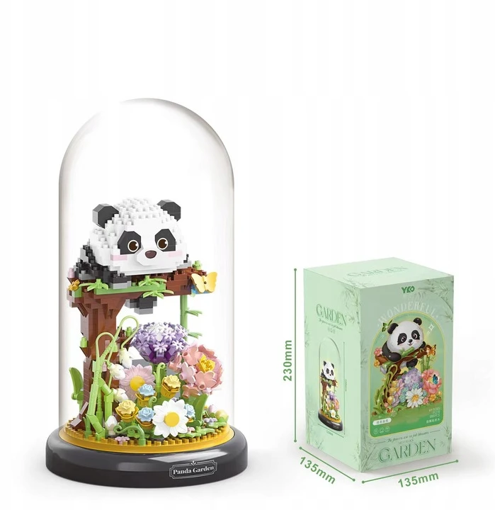 Pan i Pani Gadżet PANDA KALUKAI LIPOJANTYS Į MEDĮ KALALIŲ RINKINYS DOVANAI surinkti