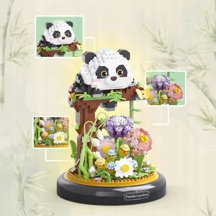 Pan i Pani Gadżet PANDA KALUKAI LIPOJANTYS Į MEDĮ KALALIŲ RINKINYS DOVANAI surinkti
