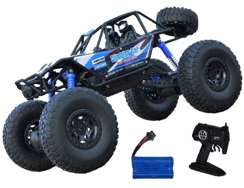 Pan i Pani Gadżet RC CAR 4X4 NUOTOLINIO PULTO VALDOMAS VIŠEELĖS VIŠKINĖLIS DIDELIS 48CM RC AUTO