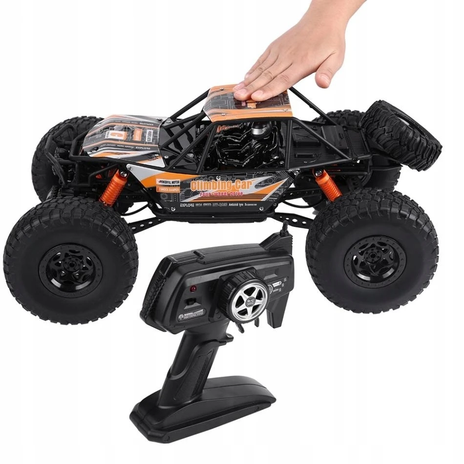 Pan i Pani Gadżet RC CAR 4X4 NUOTOLINIO PULTO VALDOMAS VIŠEELĖS VIŠKINĖLIS DIDELIS 48CM RC AUTO