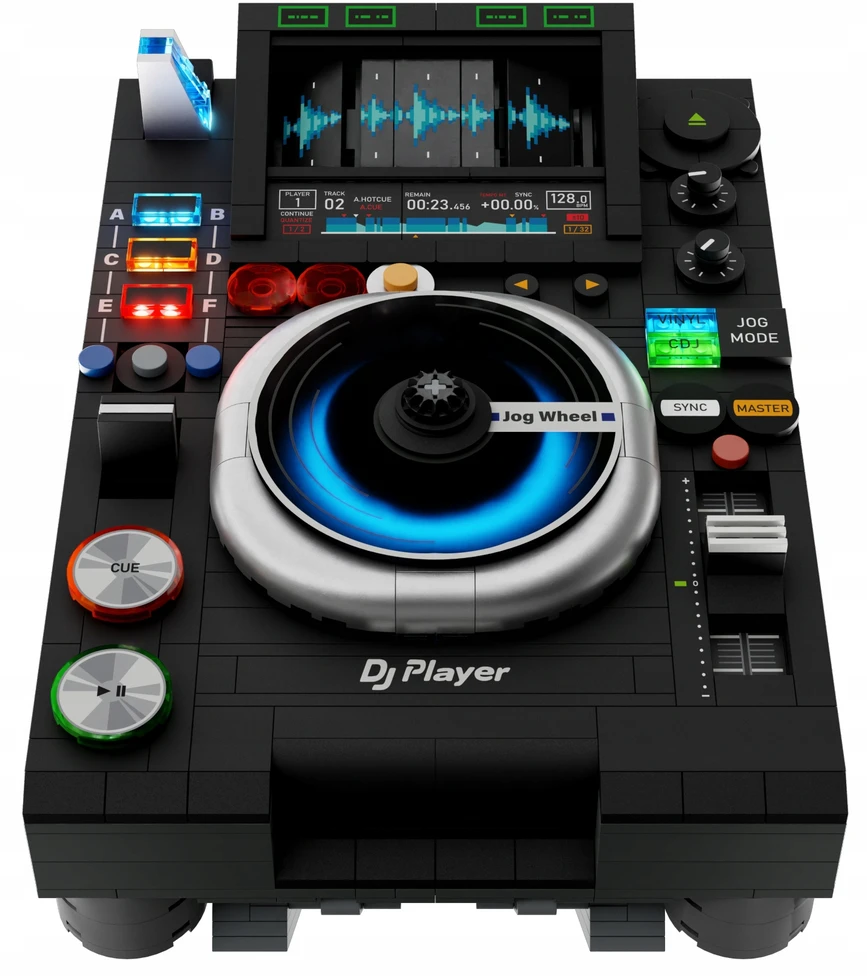 PANTASY BLOCKS DJ KONSOLE SU INTERAKTYVIMIS FUNKCIJOMIS + LED 869 EL.