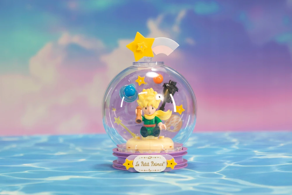 Pantasy Fantazijos statybiniai blokai Mažasis princas Žvaigždėta lempa Žvaigždėta lempa Le Petit Prince 82 vnt.