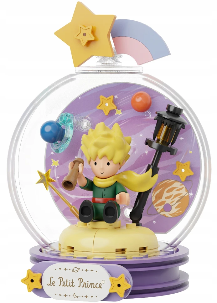 Pantasy Fantazijos statybiniai blokai Mažasis princas Žvaigždėta lempa Žvaigždėta lempa Le Petit Prince 82 vnt.