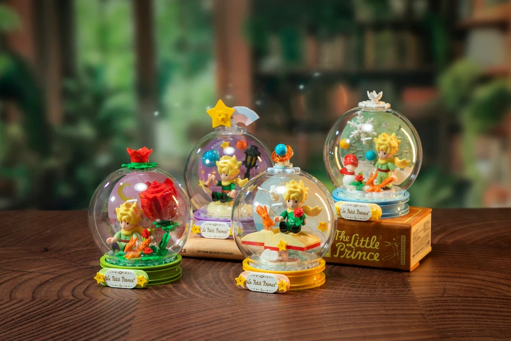 Pantasy Fantazijos statybiniai blokai Mažasis princas Žvaigždėta lempa Žvaigždėta lempa Le Petit Prince 82 vnt.