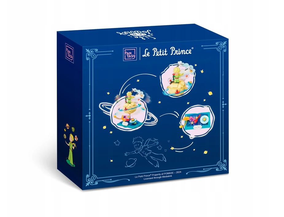 PANTASY KONSTRUKCIJA BLOKUOJA MAŽĄJĄJĄ PRINČIO PLANETĄ STARRY RIDE PLANET 6+